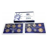 2001 Proof set