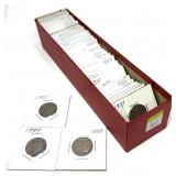 x57- 1937 Buffalo nickels, -x57 nickels, Sold by