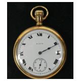 Elgin Model 7 15-jewel 16 size open face pocket