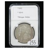 1892  Morgan dollar, XF-45