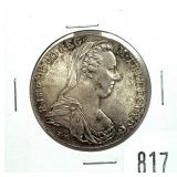 1780 Austrian silver restrike