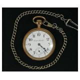Hampden Model 3 17-jewel 18 size open face