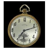 Illinois Model 3 17-jewel 12 size open face pocket