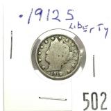1912 Liberty nickel