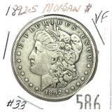 1892-S Morgan dollar