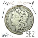 1889-O Morgan dollar