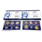 x2- 2006 Proof sets, -x2 sets, Sold by the piece,