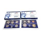 x2- 2006 Proof sets, -x2 sets, Sold by the piece,