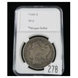1903-S Morgan dollar, F12