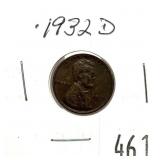 1932-D Lincoln cent