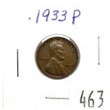 1933 Lincoln cent