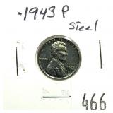 1943 Lincoln cent