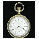 Waltham Model 1883 15-jewel 18 size open face