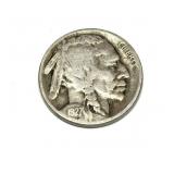 1927-D Buffalo nickel