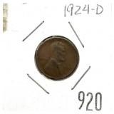 1924-D Lincoln cent