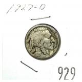 1927-D Buffalo nickel