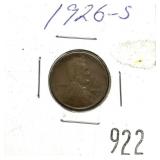 1926-S Lincoln cent