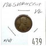 1916-S Lincoln cent
