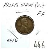 1921-S Lincoln cent