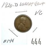 1920-D Lincoln cent