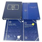 Lot of used coin albums, 4 pcs.