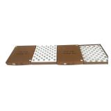 x2- Coin tube storage racks, half dollars and