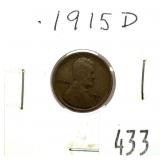 1915-D Lincoln cent