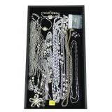 Lot, fashion jewelry and watches, including Monet,