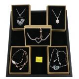 Lot, fashion necklaces and bracelets, as new