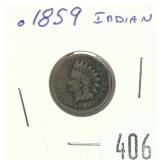 1859 Indian Head cent