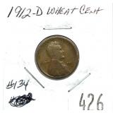 1912-D Lincoln cent