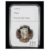 1997-S Kennedy half dollar, PR-69