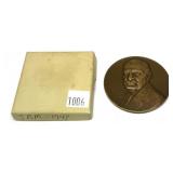 I.B.M. table medal