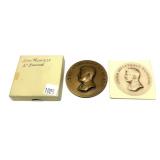 John F. Kennedy table medal