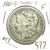 1883-S Morgan dollar