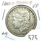 1885-O Morgan dollar