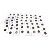 x49- 1912 Lincoln cents, -x49 cents, Sold by the