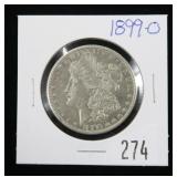 1899-O Morgan dollar