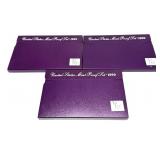 x3- 1990 Proof sets, -x3 sets, Sold by the piece,
