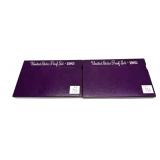 x2- 1985 Proof sets, -x2 sets, Sold by the piece,