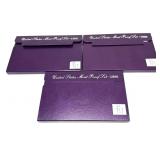 x3- 1988 Proof sets, -x3 sets, Sold by the piece,