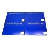 x4- 1983 Proof sets, -x4 sets, Sold by the piece,