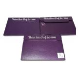 x3- 1986 Proof sets, -x3 sets, Sold by the piece,
