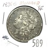 1896-S Morgan dollar