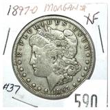 1897-O Morgan dollar