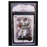 Joe Namath 2012 Topps QI -JN, PGC GEM MT 10