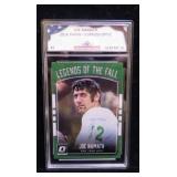 Joe Namath 2016 Panini Donruss Optic 1, PGC GEM