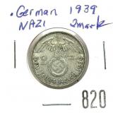 German 2 mark silver