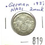 German 2 mark silver