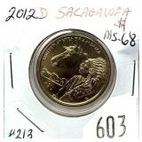 2012-D Presidential dollar